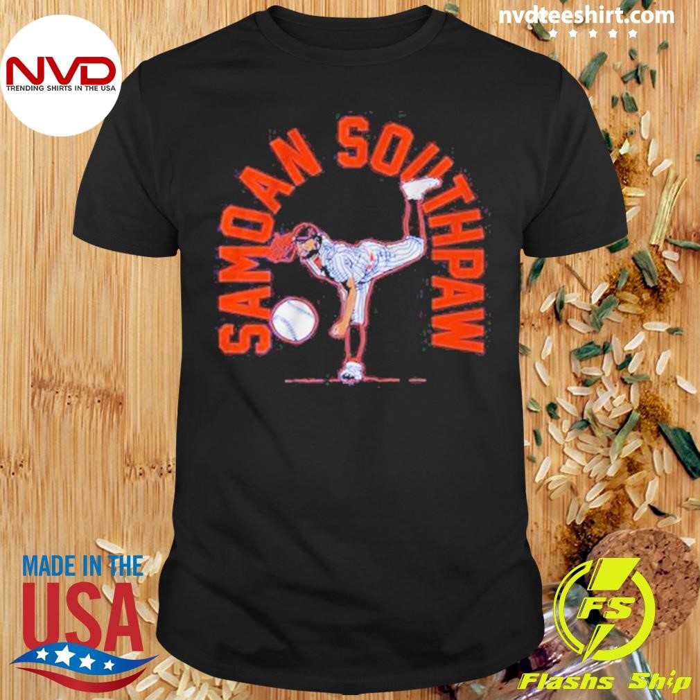 Sean Manaea Samoan Southpaw 2024 Shirt