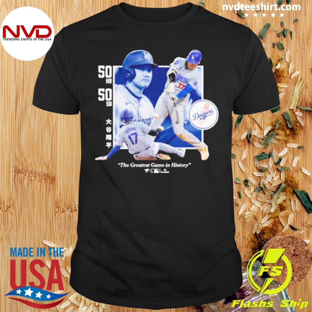 Shohei Ohtani Los Angeles Dodgers Greatest Game Shirt