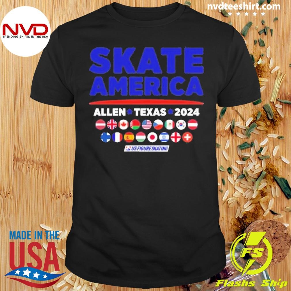 Skate America Allen Texas 2024 Shirt