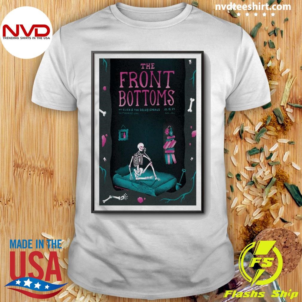 Skeleton The Front Bottoms Oct 18 2024 The GLC Live At 20 Monroe in Grand Rapids MI Shirt