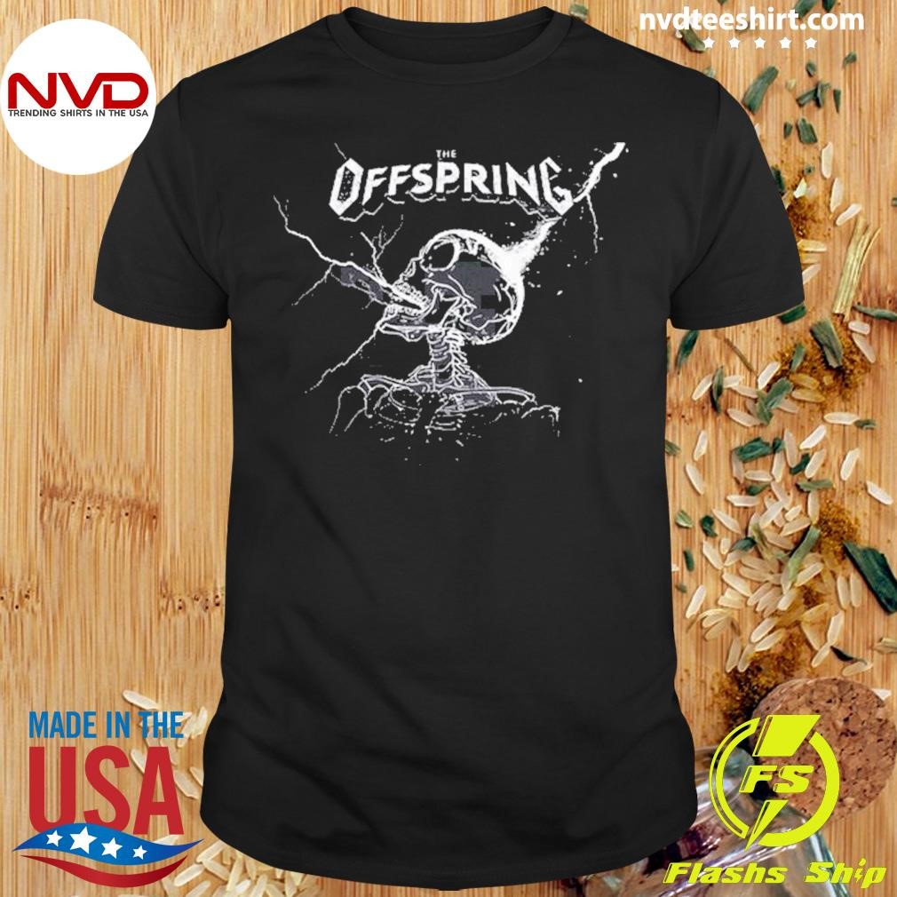 Skull The Offspring Supercharged New 2024 Shirt