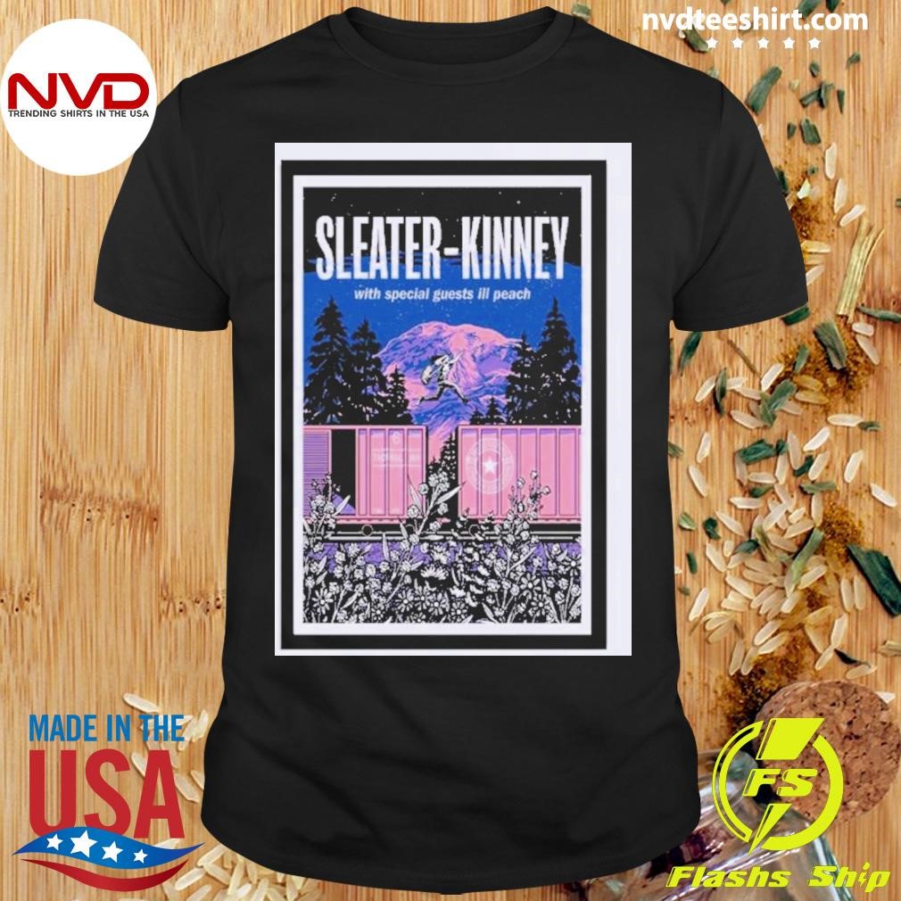 Sleater-kinney October 6 2024 Tacoma Wa Poster 2024 Shirt