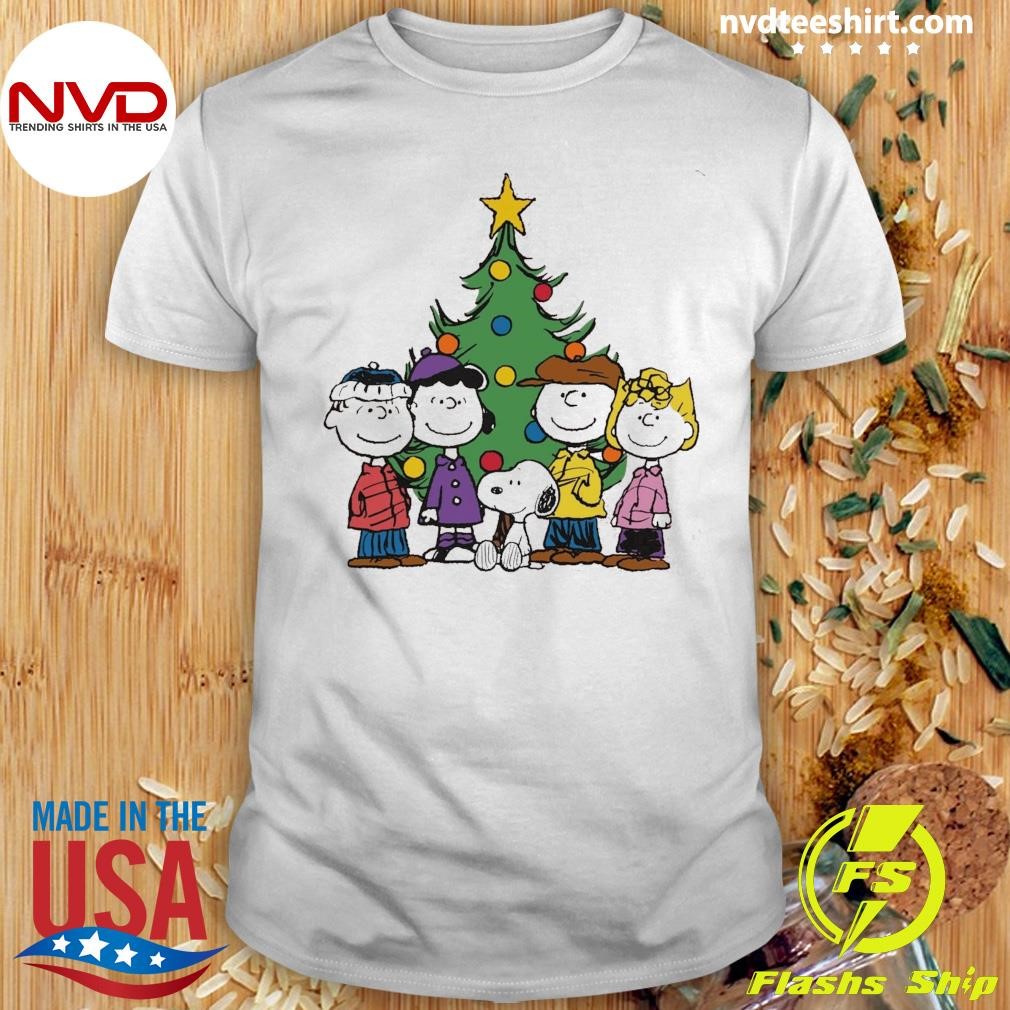 Snoopy Snobby Peanuts Christmas 2024 Shirt