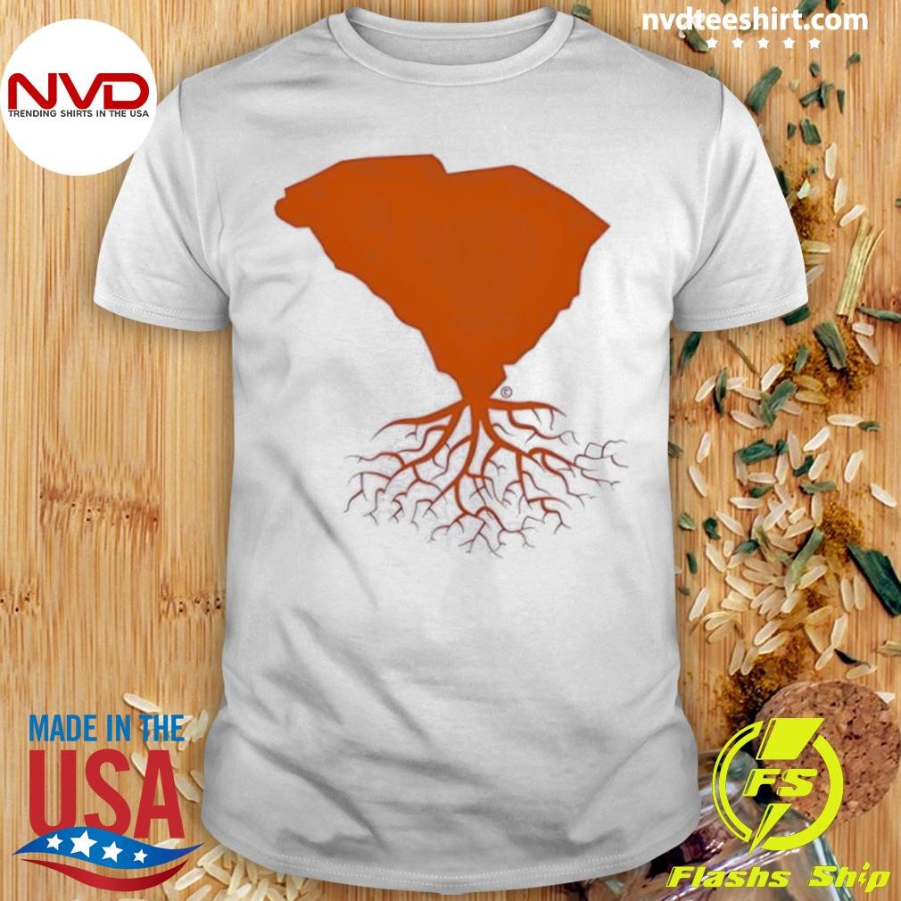 South Carolina Map Tree Roots 2024 Shirt