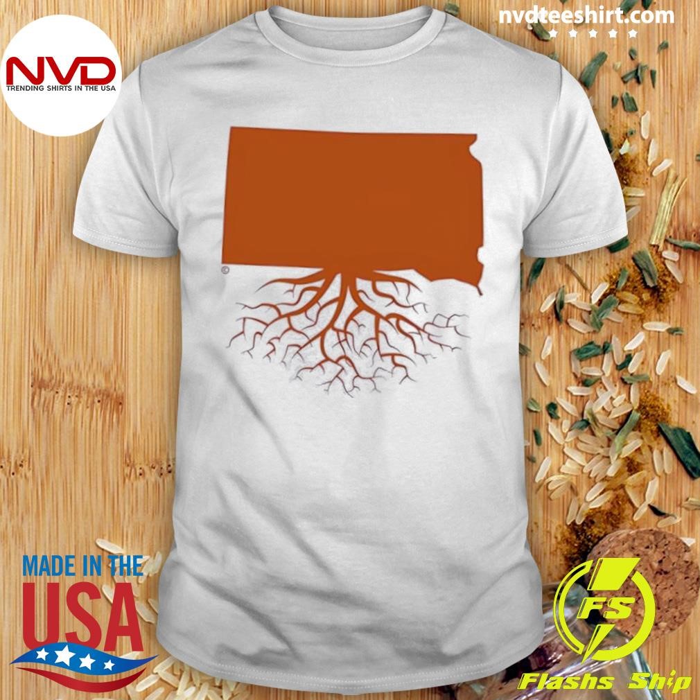 South Dakota Map Tree Roots 2024 Shirt