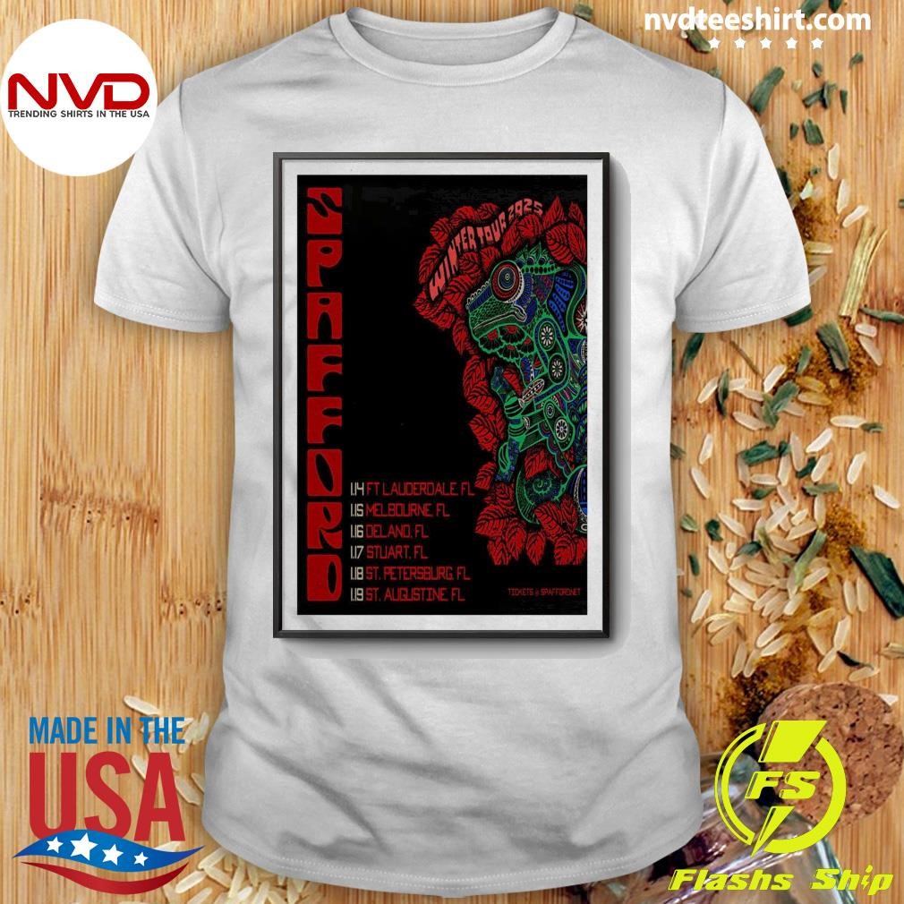 Spafford Fall Tour Florida 2025 Poster Shirt