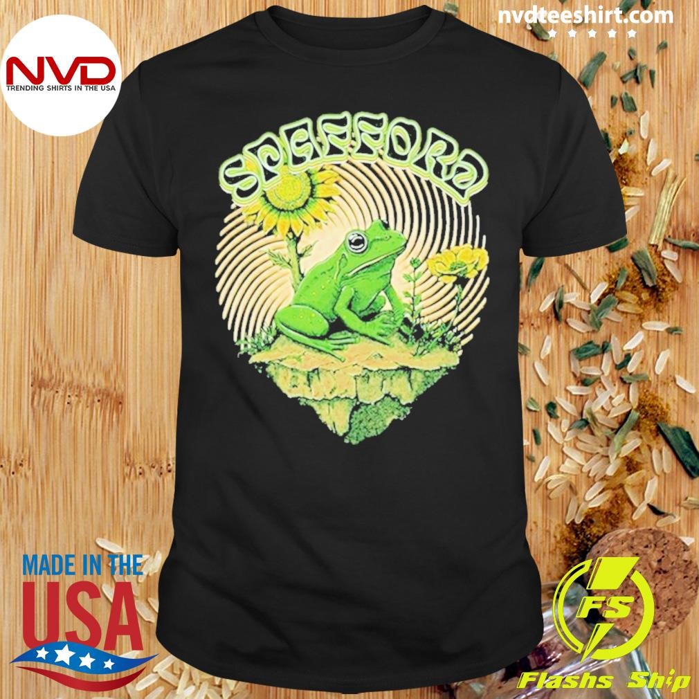 Spafford Frog Heather Military Green 2024 Shirt