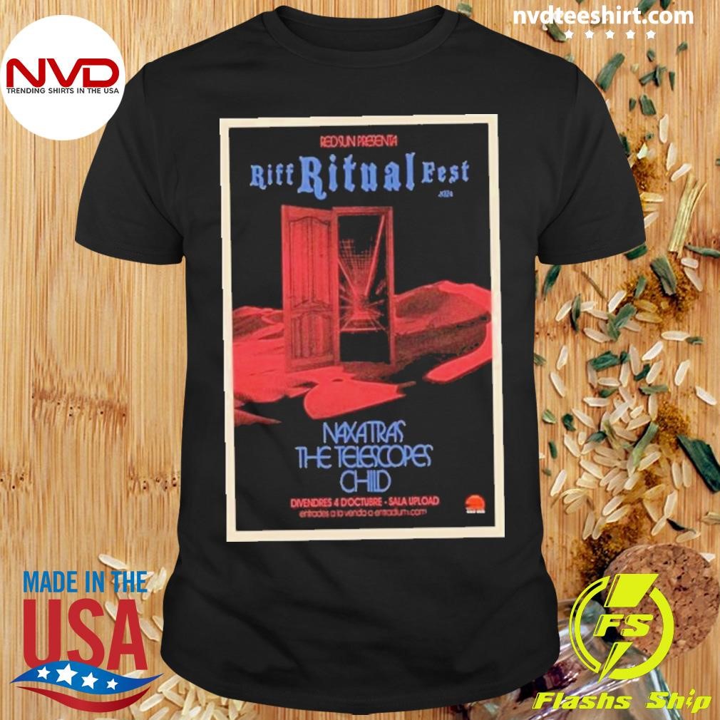 Spain Oct Riff Ritual Fest Sala Upload Barcelona 4 2024 Shirt