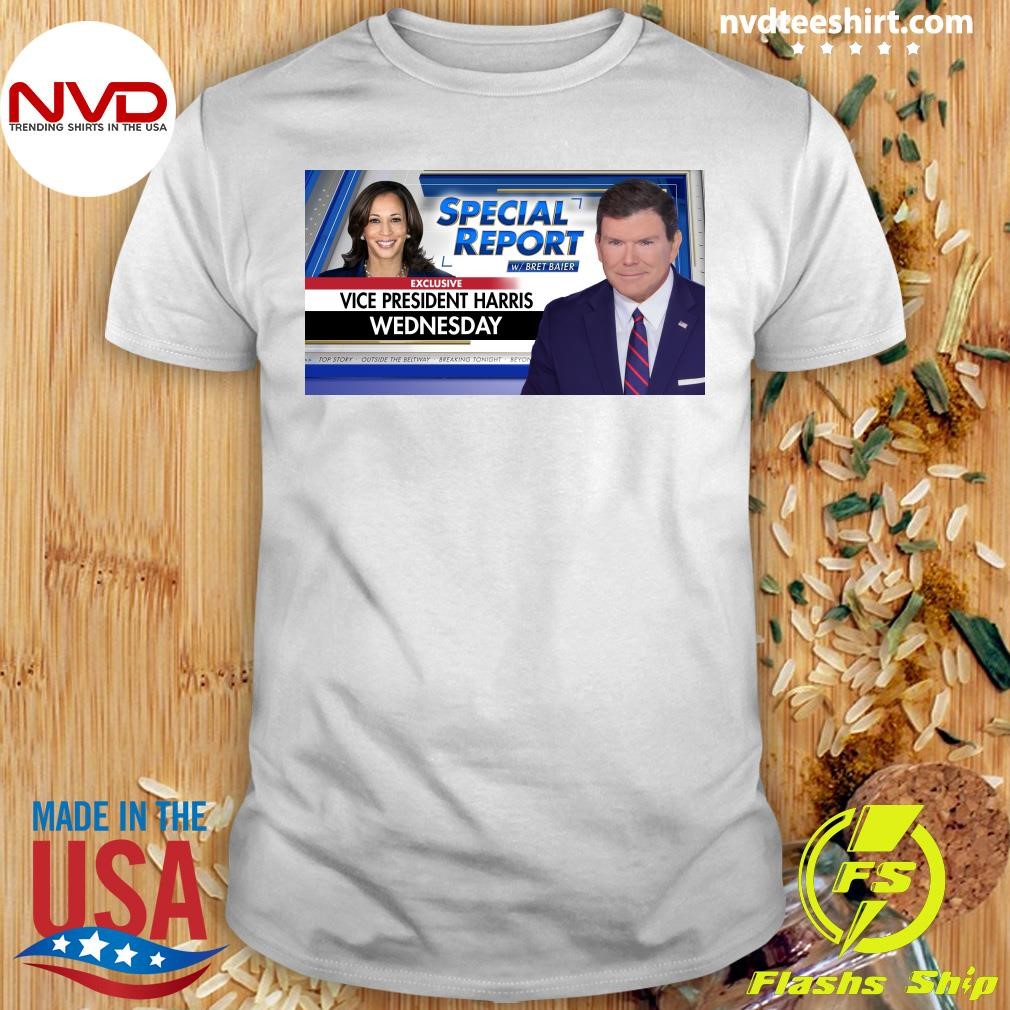 Special Report Exclusive Vice President Harris Wednesday Shirt