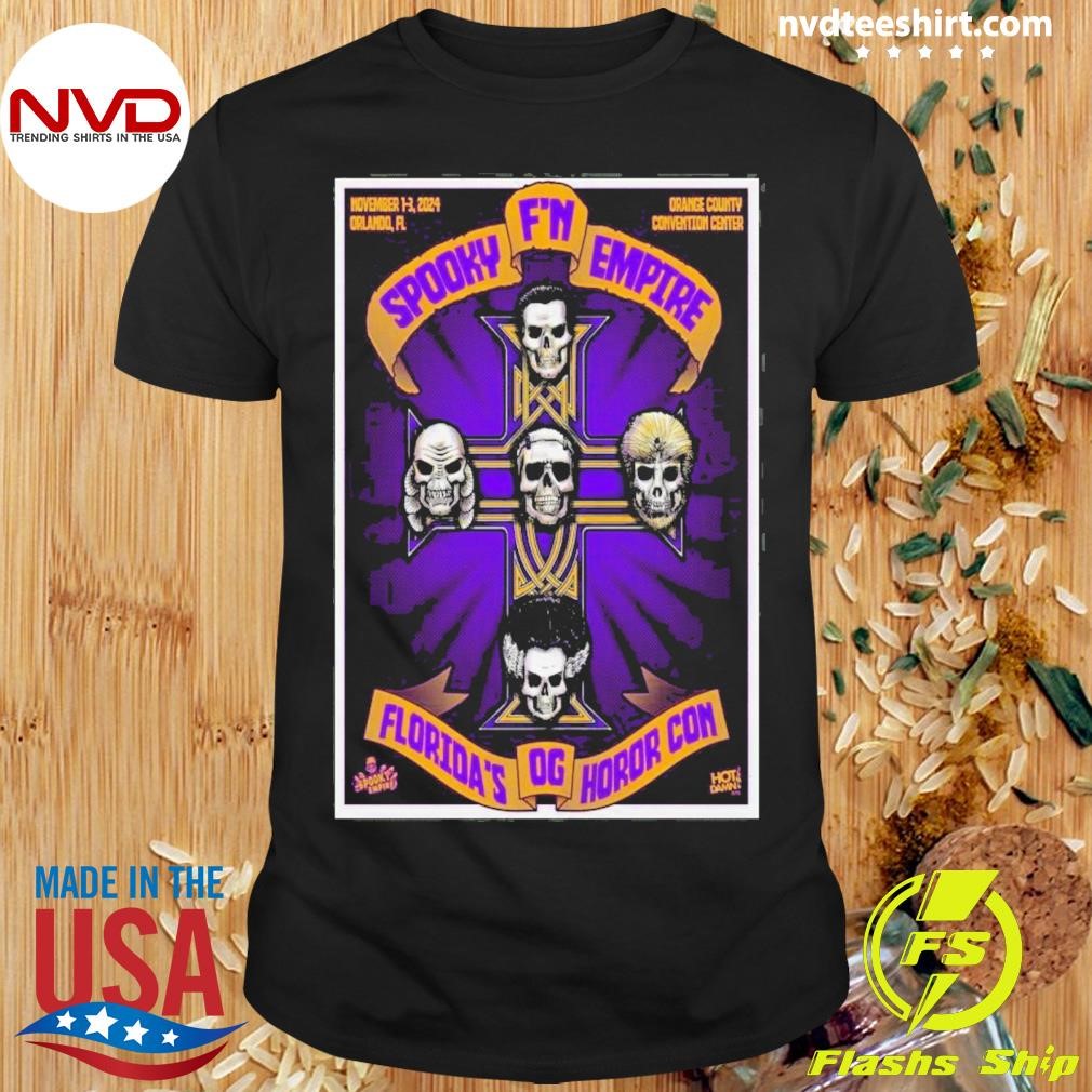 Spooky Empire November 1-3 2024 Orlando Fl Poster Shirt