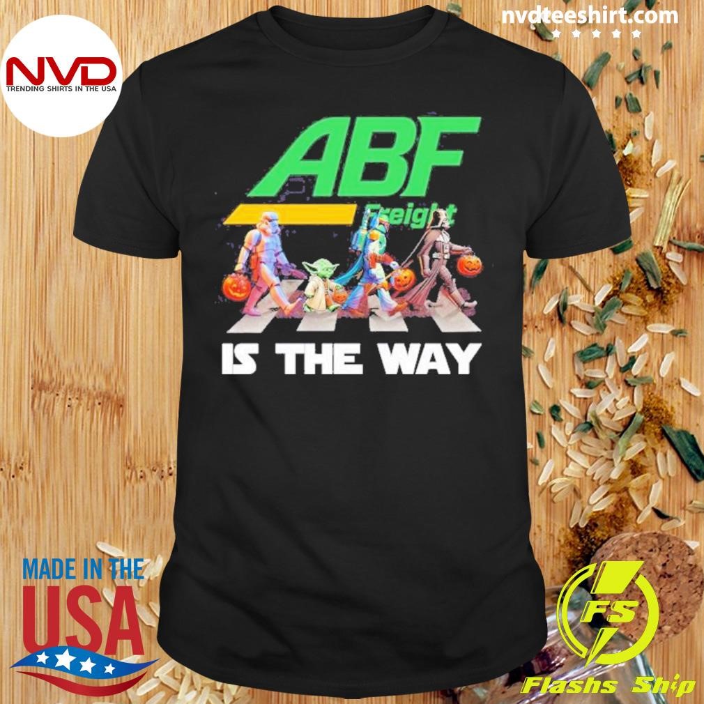 Star Wars Characters Abbey Road Abf Freight Is The Way Halloween 2024 Shirt