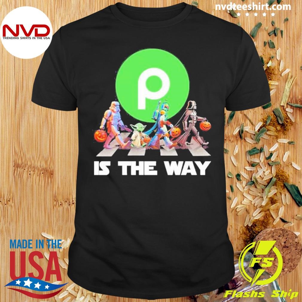 Star Wars Characters Abbey Road Publix Is The Way Halloween 2024 Shirt