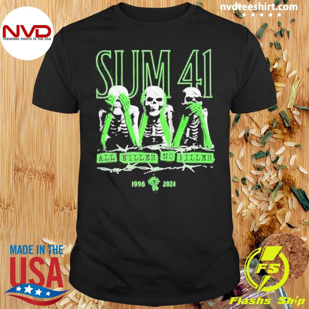 Sum 41 Skeletons All Killer 2024 Shirt