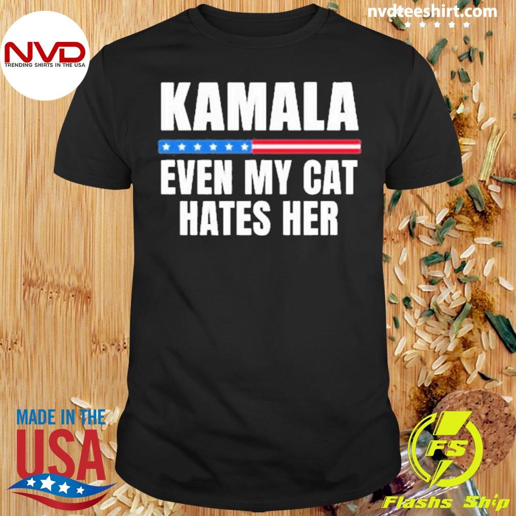 Susan Espo Kamala Even My Cat Hates Her 2024 Shirt