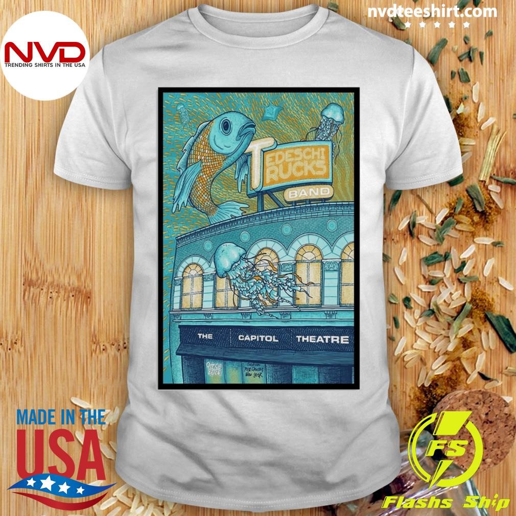 Tedeschi Trucks The Capitol Theatre Port Chester, NY Oct 8 2024 Tour Shirt