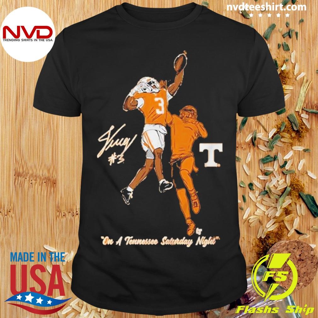 Tennessee Volunteers Jermod Mccoy Nil On A Tennessee Saturday Night 2024 Shirt