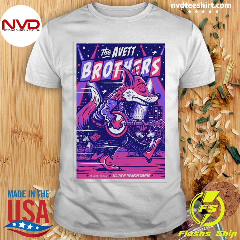 The Avett Brothers Show At The Moody Theater In Austin TX On Oct 13 2024 Shirt