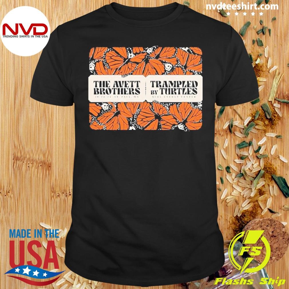 The Avett Brothers Trampled By Turtles October 24 2024 St. Paul, Mn Shirt