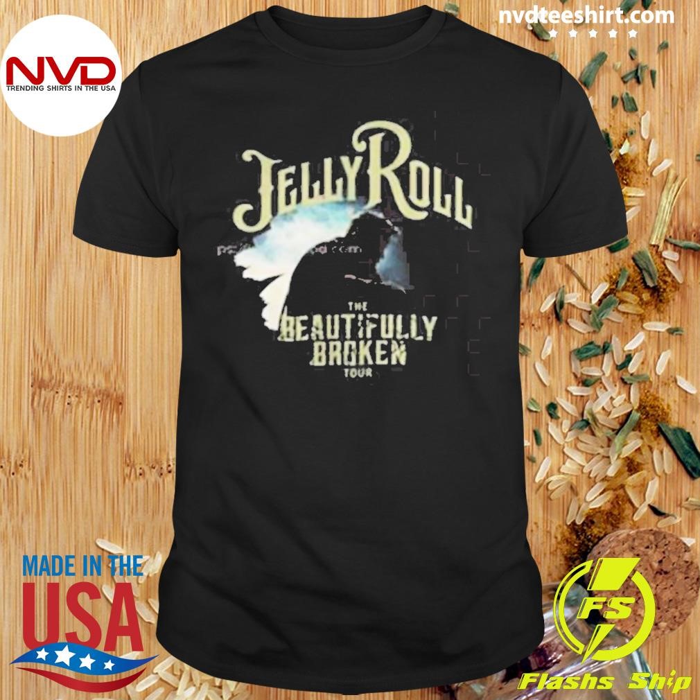 The Beautifully Broken Tour 2024 Jelly Roll Concert Shirt