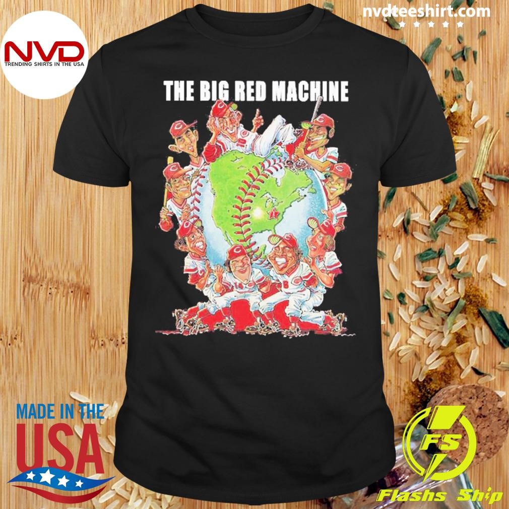 The Big Red Machine Pete Rose Cincinnati Reds 2024 Shirt