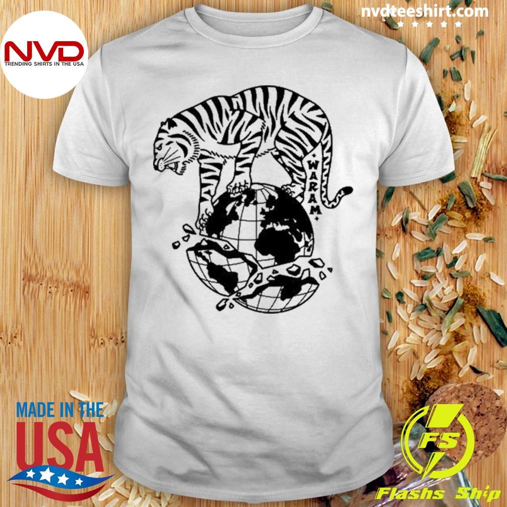 The Dark Side Of Nature Tiger Pop Waram 2024 Shirt