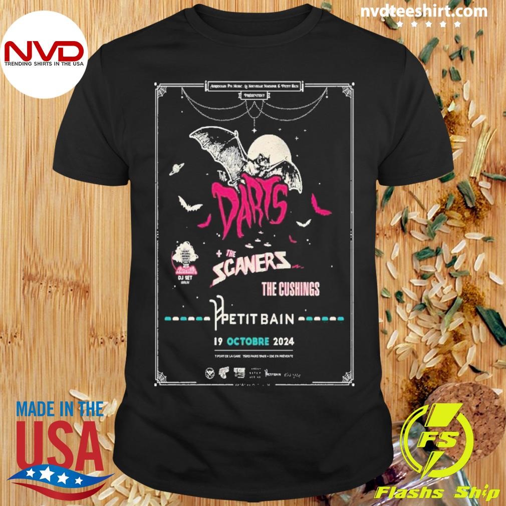 The Darts At Petit Bain On October 19 2024 In Paris France Poster Shirt