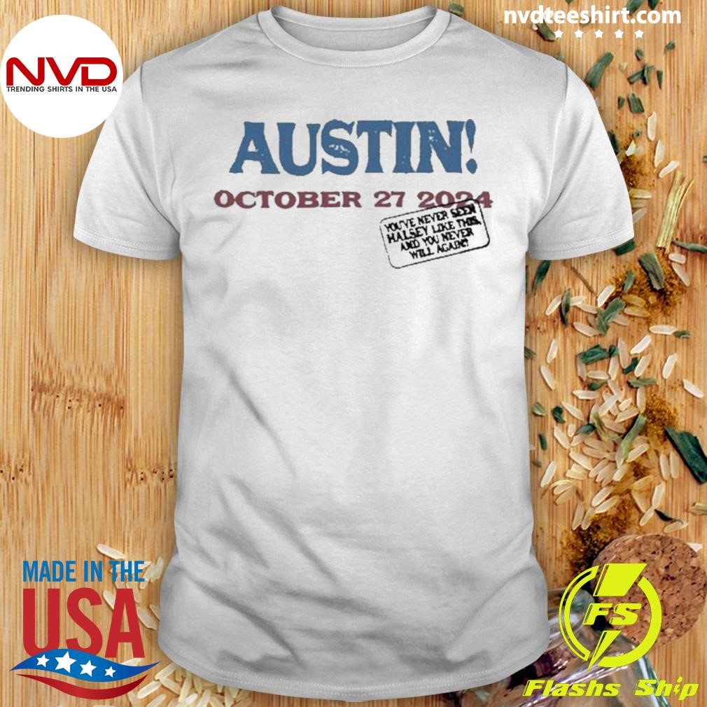 The Great Impersonator Halsey October 27 2024 Austin Shirt