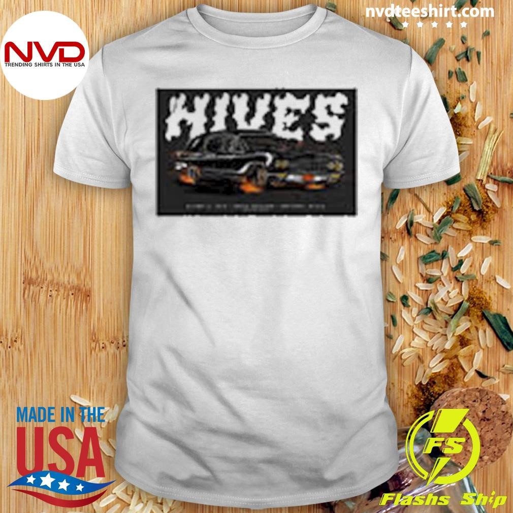 The Hives Parque Fundidora Monterrey MX Oct 12 2024 Tour Shirt