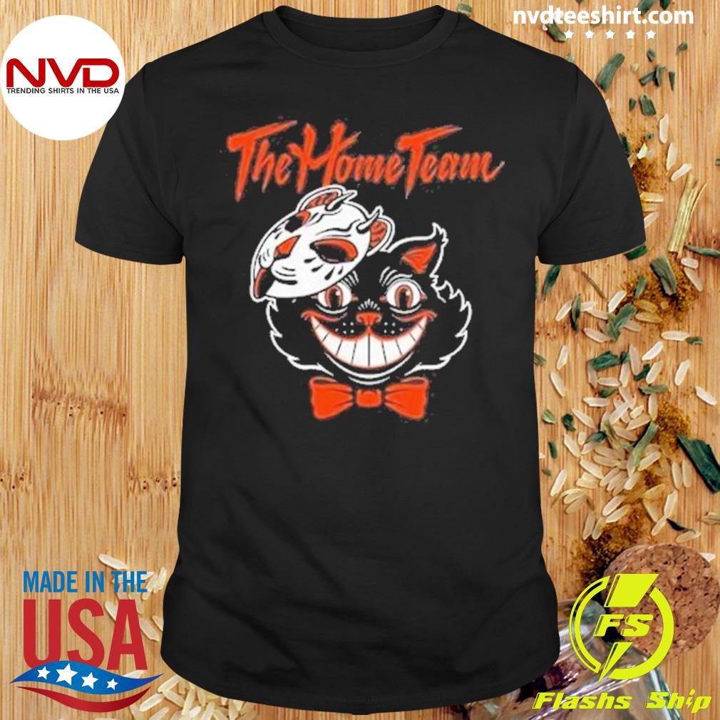 The Home Team Cat Mask Halloween 2024 Shirt