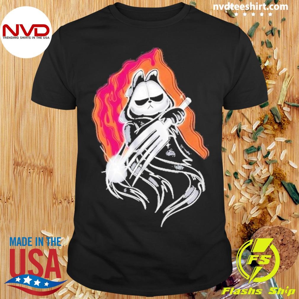 The Lasagna Slasher Cryptid Google Halloween 2024 Shirt