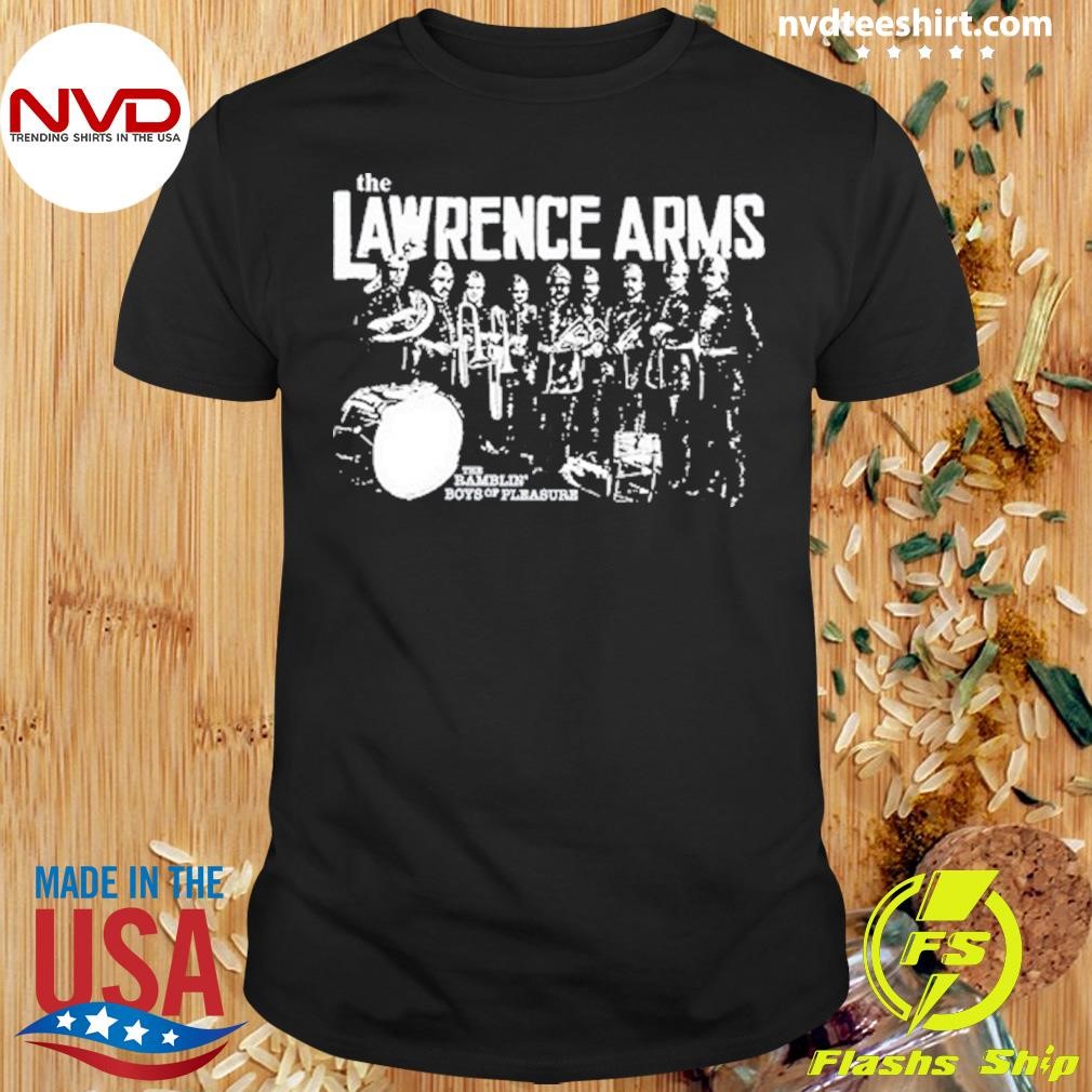 The Lawrence Arms Ramblin' Boys Of Pleasure Tee Shirt