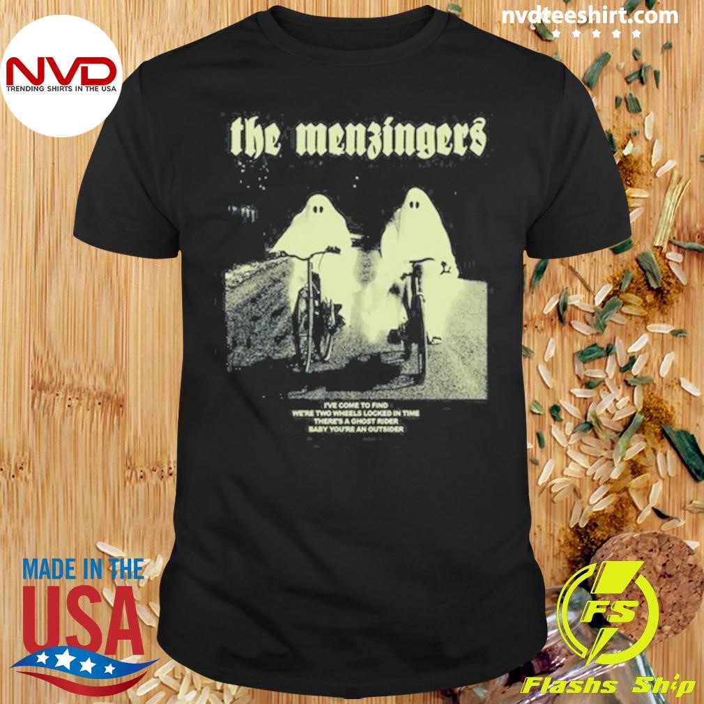 The Menzingers Halloween Ghost Riders 2024 Tee Shirt