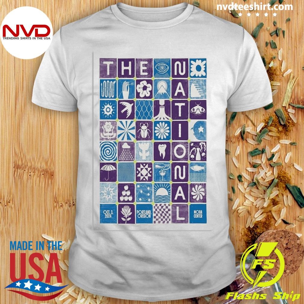 The National Oct 3, 2024 Moda Center, Portland, OR Shirt