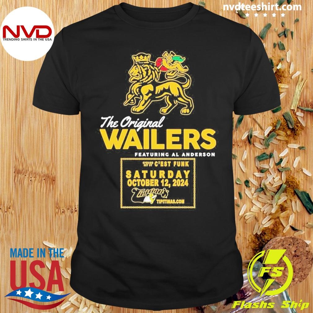 The OG Wailers Featuring Al Anderson October 12, 2024 Shirt