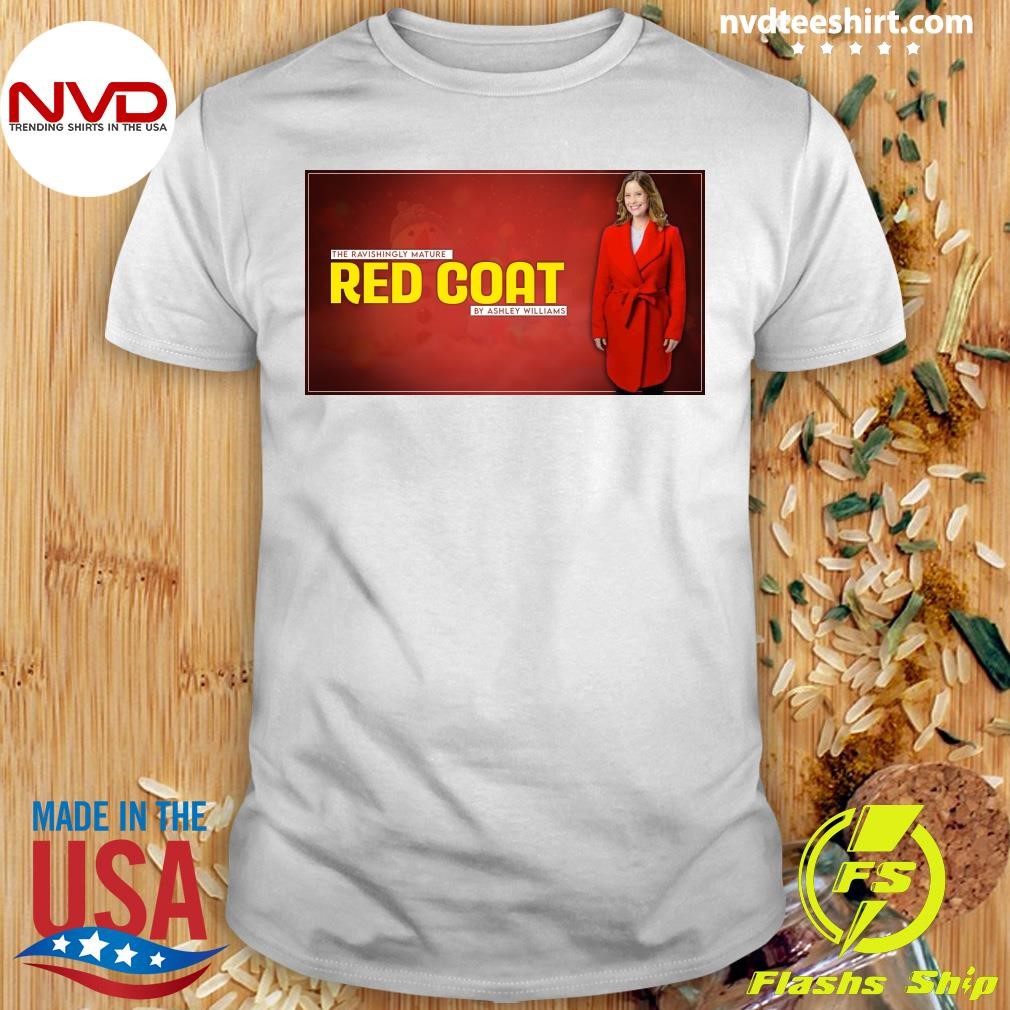 The Ravishingly Mature Red Coat By Ashley Williams Shirt