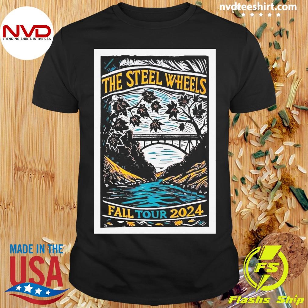 The Steel Wheels Fall 2024 Tour Poster Shirt