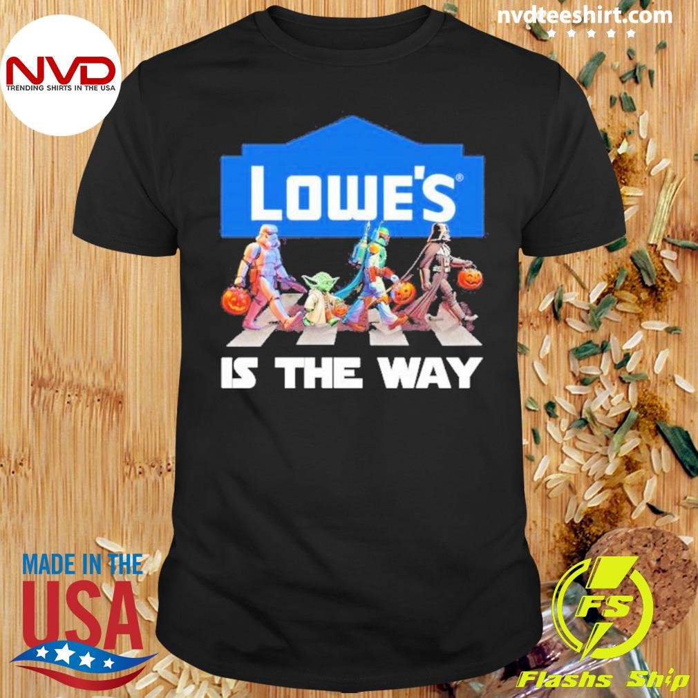 The Way Halloween Star Wars Characters Abbey Road Lowe’s Is 2024 Shirt