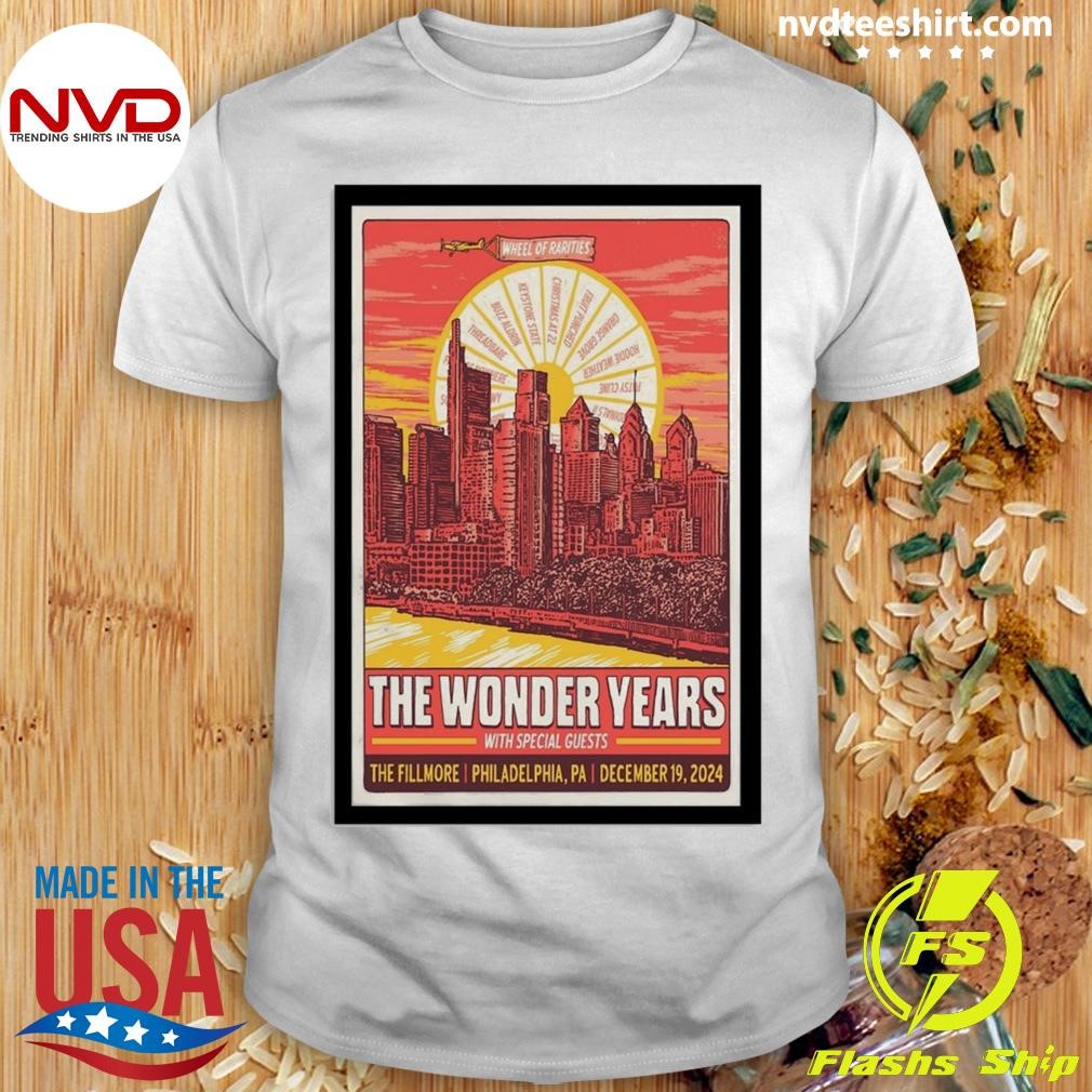 The Wonder Years With Special Guests The Fillmore Philadelphia, Pa December 19, 2024 Shirt