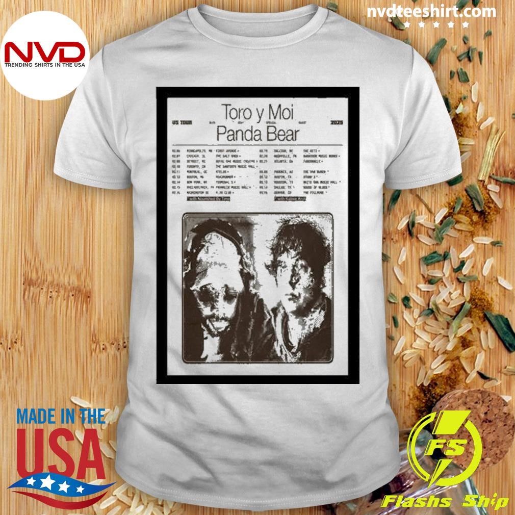 Toro Y Moi Us Tour 2025 2024 Shirt