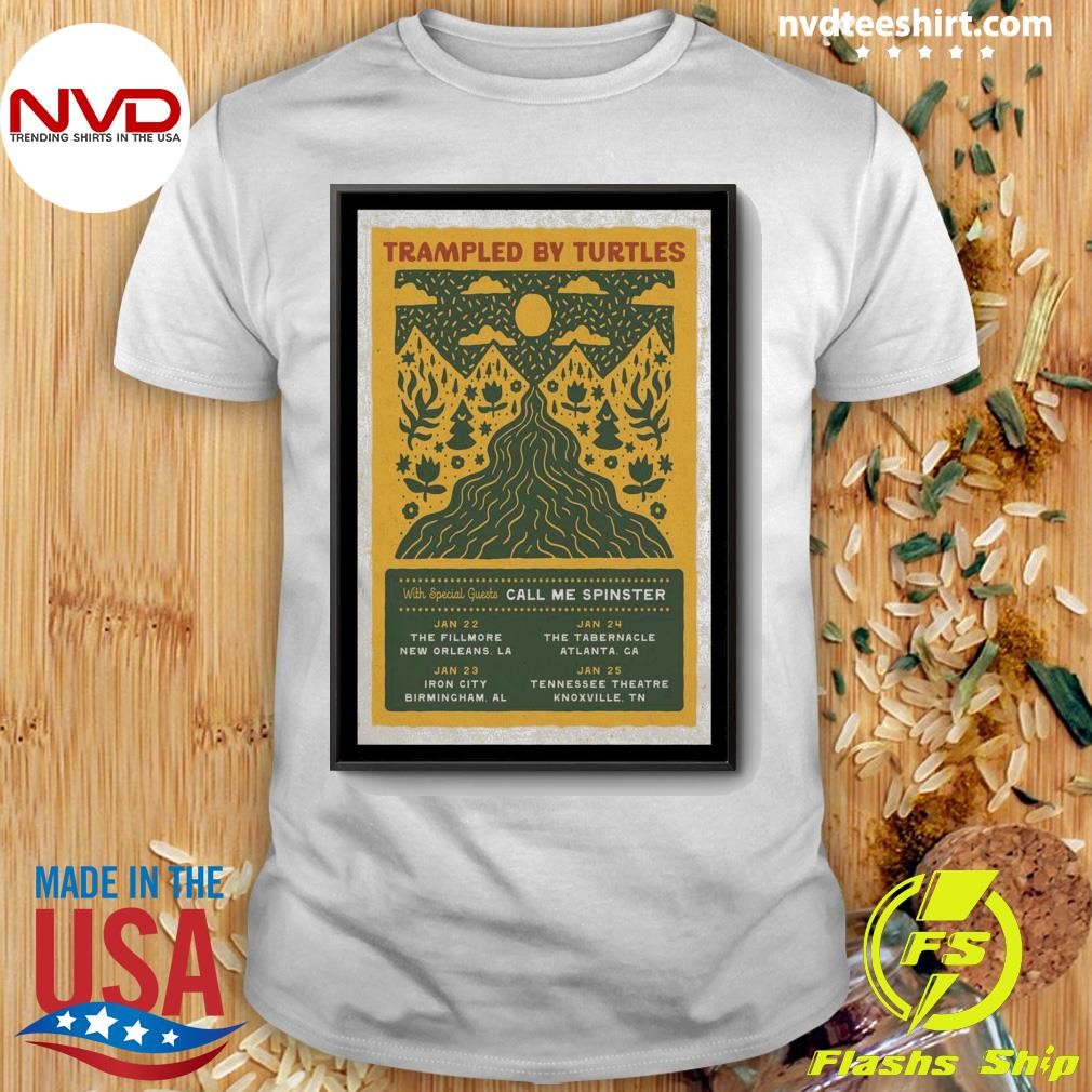 Trampled By Turtles The Fillmore in New Orleans, LA Jan 22, 2024 Shirt