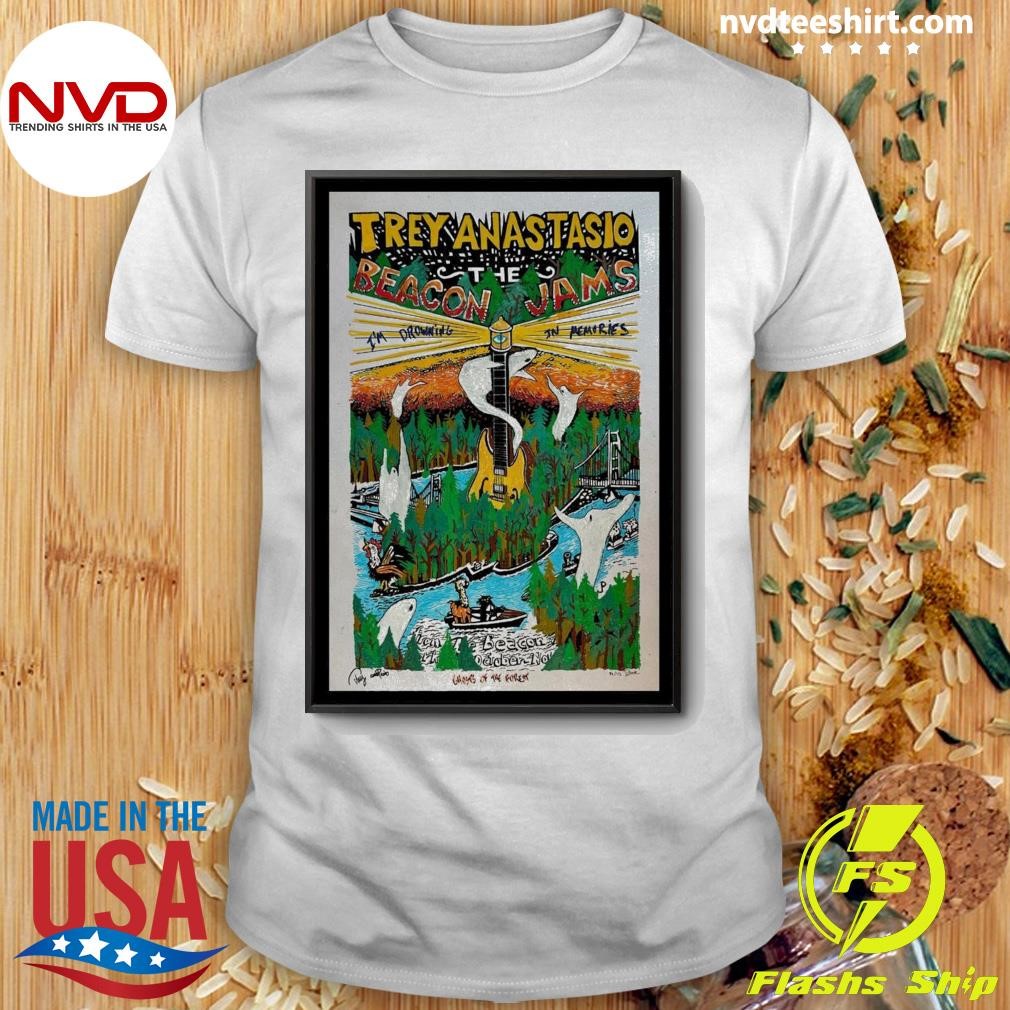 Trey Anastasio The Divided Sky Ghosts Of The Forest The Beacon Jams Shirt