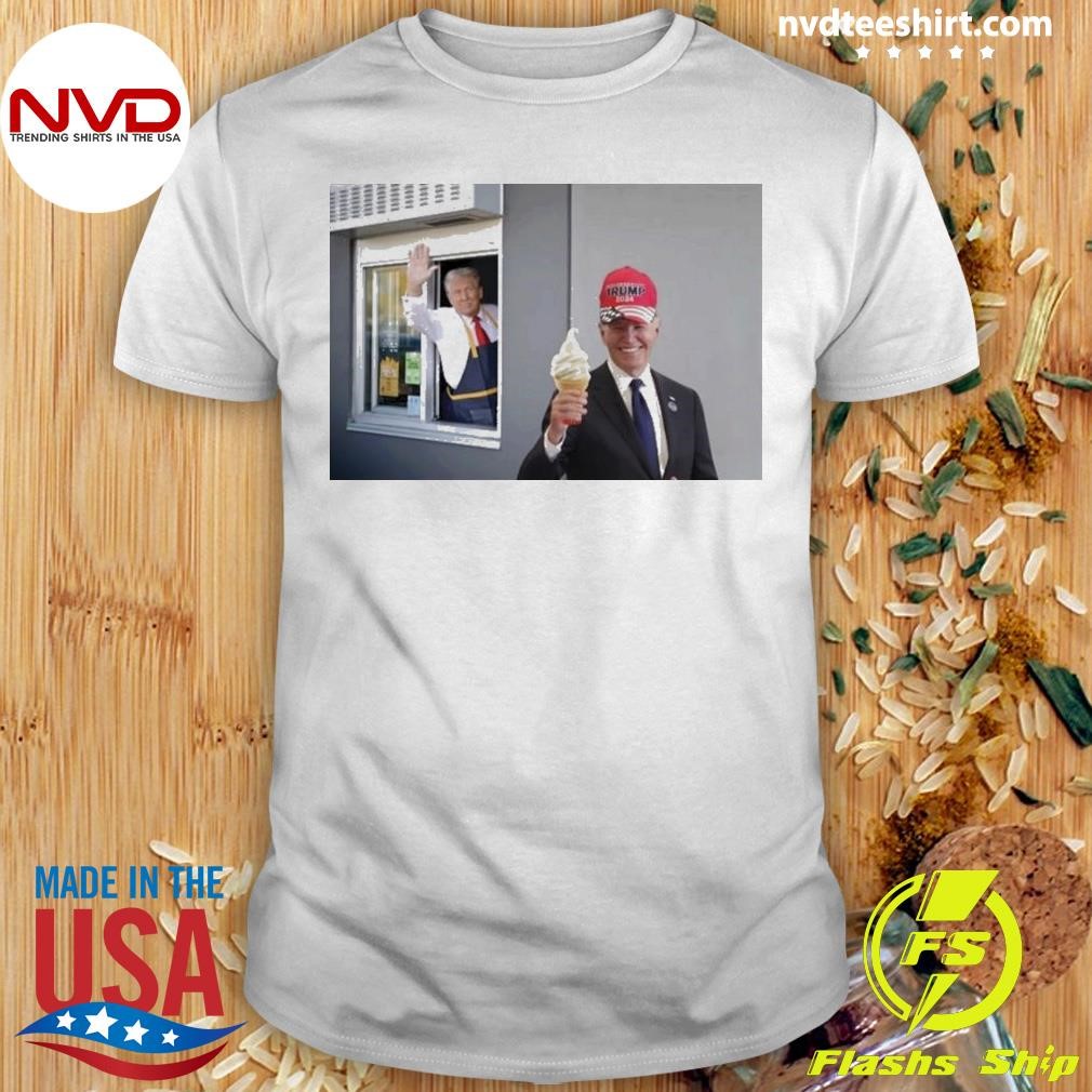 Trump Make Mcdonald’s Ice Cream Machines Great Again 2024 Shirt