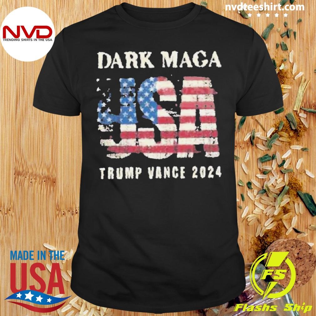 Trump Vance Dark Maga Usa 2024 Shirt