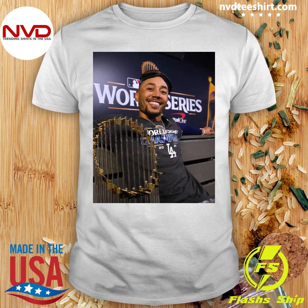 Undefeated in the finals call that Mookie Jordan Airpod Champion 2024 Shirt