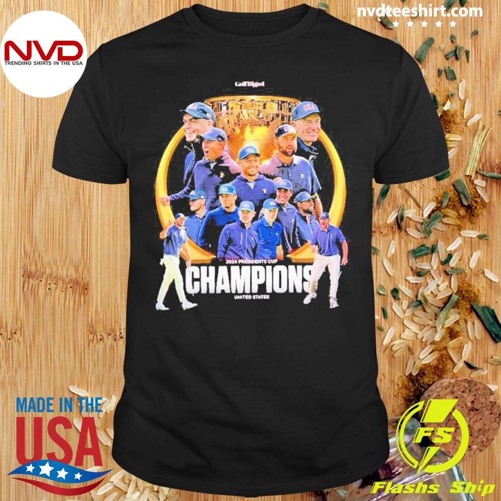 Usa Winner The President Cup 2024 Champions Shirt