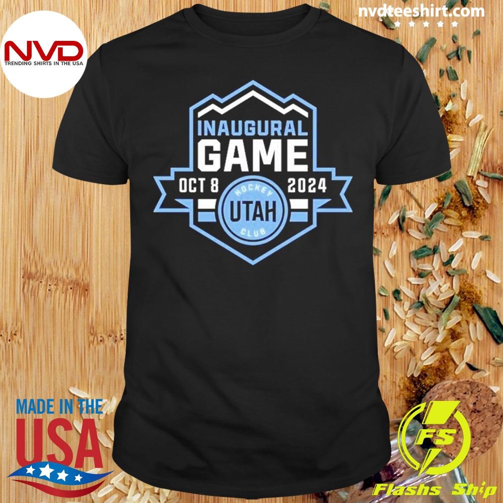 Utah Hockey Club Inaugural Game Oct 8 2024 Shirt