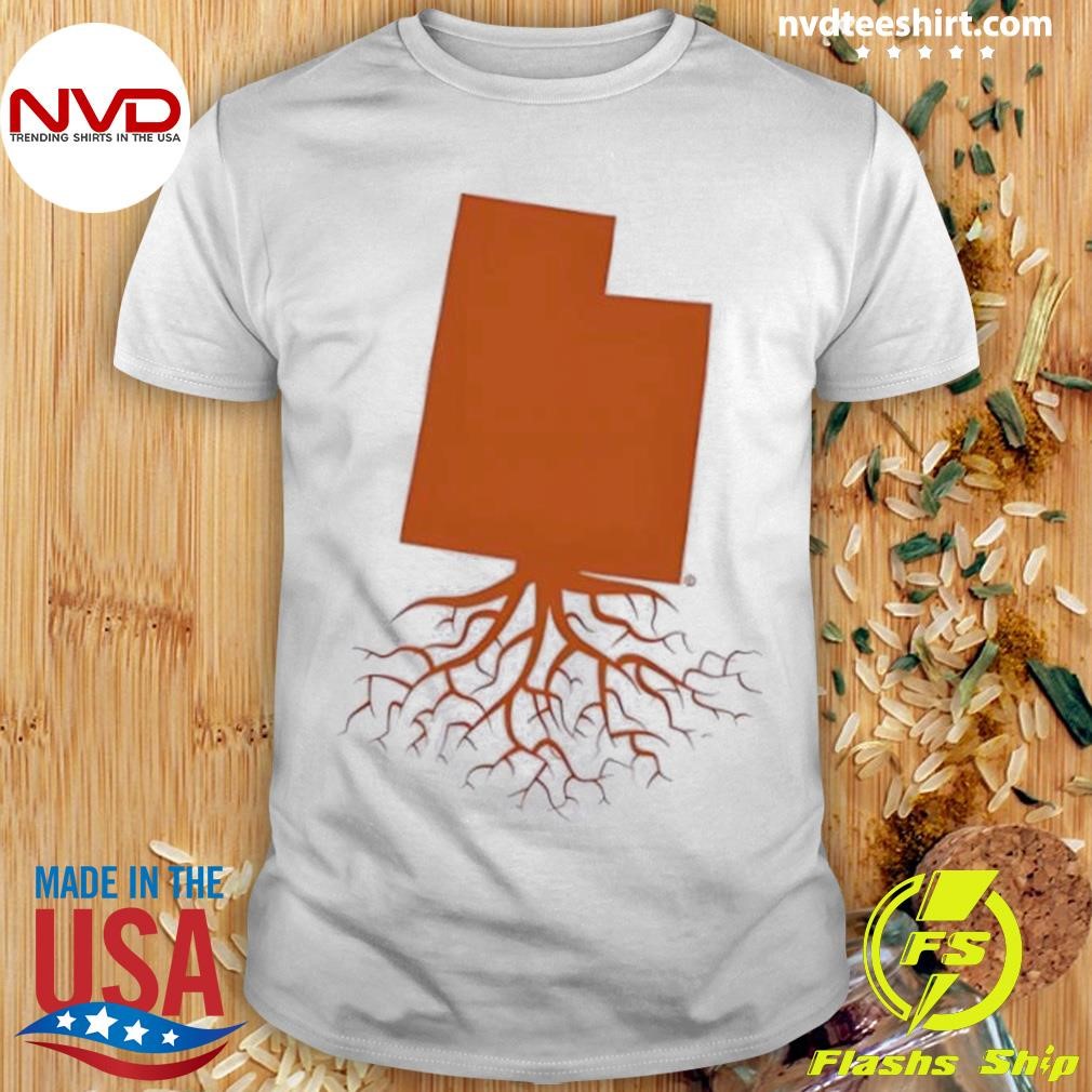 Utah Map Tree Roots 2024 Shirt