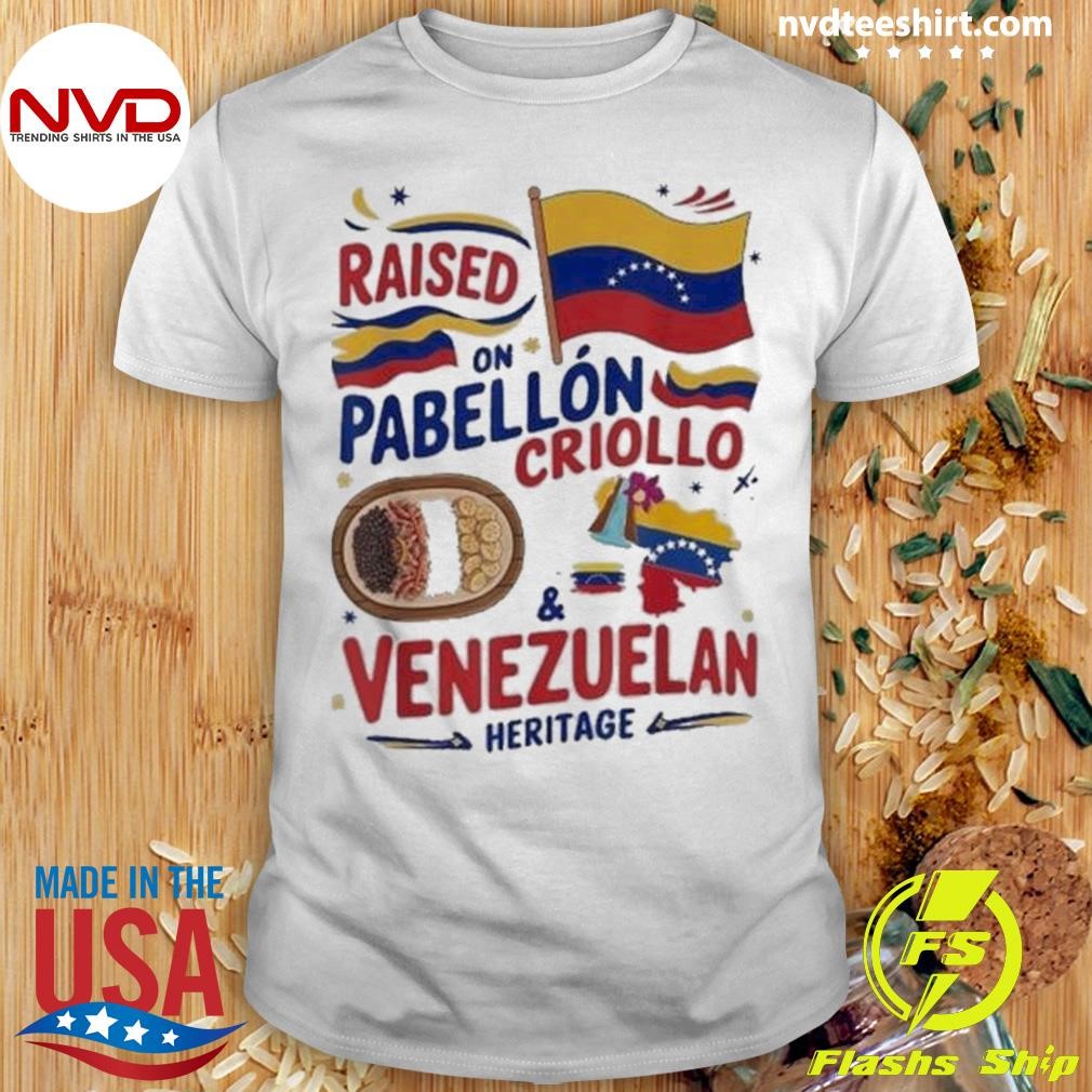 Venezuelan Flag Food Idea For Kids And Venezuelan Heritage 2024 Shirt