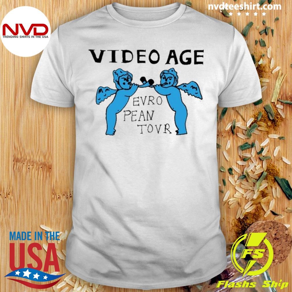 Video Age Evro Pean Tovr Tee Shirt