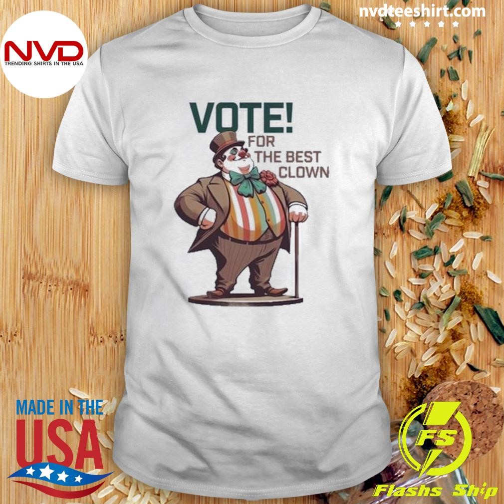 Voting For The Best Clown Shirt